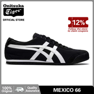 100% Original Onitsuka Tiger Tokuten Black white for men's and women's Low-top casual sneakers