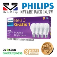 Philips Multipack Mycare LED Bulb Package 14.5 Watt 14.5W 14.5 W