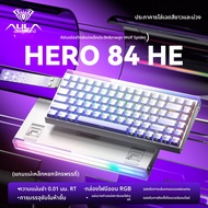 AULA-MOJING | คีย์บอร์ดเกมมิ่ง Magnetic Axis 68 ปุ่ม