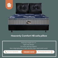 spring bed Heavenly Comfort HB Sofa Pillow full set by quantum springbed