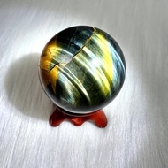 藍黃虎眼石球 | 水晶 | 水晶球 | 水晶擺件