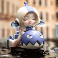 【Genuine】Popmart SKULLPANDA Tomorrow Morning Peak Series Clear Figure