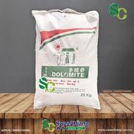 Dolomite 50kg - kapur pertanian /Calcium carbonate + Magnesium carbonate (Ground Magnesium Limestone