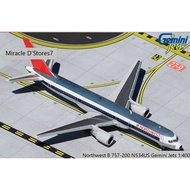 Diecast Northwest B 757-200 N534US Gemini Jets 1:400