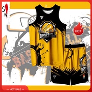 Jersey Yellow Color Design Sublimation with Your Name Drifit HISGRACE BASKETBALL YELLOW V2 HG CONCEP