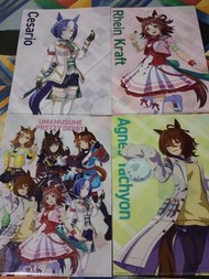 賽馬娘明治巧克力合作贈品文件夾