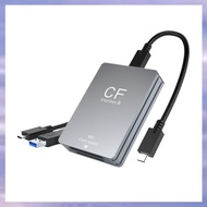 (V L A O)2 in 1 CFexpress Type B SD Card Reader CFExpress Card Reader USB 3.2 10Gbps Dual-Slot with 
