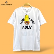 Acme DE LA VIE Adlv Shirt - Kaos Baby Teddy Bear White Antem