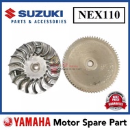 SUZUKI NEX110 FRONT PULLEY FAN & GEAR 0 DEPAN PULEY PULLEY KIPAS GEAR PLATE NEX-110 NEX 110 SUZUKI