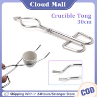 30cm Crucible Tong with Bow Stainless Steel for Laboratory Industry