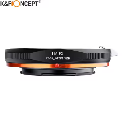 K&F CONCEPT LM-FX Leica M Mount Lens to Fuji FX XF mount Camera body Adapter ring for Fujifilm FX Mo