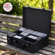 [KesotoMY] Foam-Lined Hard-Shell Textured Finish Card Slab Case Graded Card Slab Case