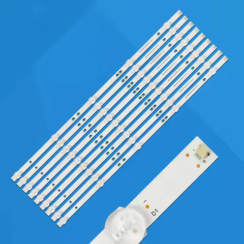 LED strip backlight for K55DLY8US KS5500SM4K HRS_SQY55D3_5X9_2W_MCPCB 12mm_V1 PLED5544U HV550QUB-F5A