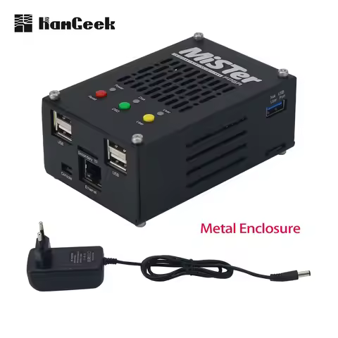 HamGeek Metal Enclosure Open-source-Mister Game Console with Cyclone V SoC FPGA Development Board an