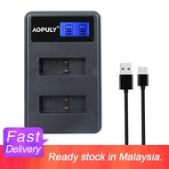 Aopuly battery charger for GoPro Hero5 hero6 hero7 hero8 black GoPro hero 5 6 7 8  AHDBT 501 battery