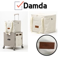 [DAMDA] Ivory cool bag trolley bags cool/warmer storage bags Trolley Insulated Shopping Bag/Shipping from KOREA✈️🇰🇷