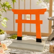 < Cute Dog Story > Lucky Torii Micro Landscape Home Decoration Gardening Landscaping Succulent Flowe