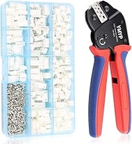 YMYP Open Terminal Cable Crimping Tool With 720pcs Kit JST-XH - 24-16 AWG (0.25-1.5mm²) crimper for 