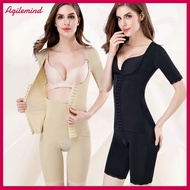 【Agilmind】【จัดส่งฟรี】Korset Berlengan Girdle กระชับสัดส่วนรัดตัวทั้งตัว Body Shapewear Korset Pantan