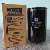 Oil Filter Hino FM1A FG8J Euro 3 Engine (JO8E AO9C Engine) BC Brand