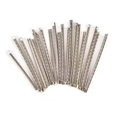 24Pcs/ Set Stainless Steel Guitar Fret Wire 24 Fingerboard Frets 2.2mm/2.7mm for Acoustic Guitar Par