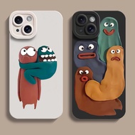 Plasticine Monster Case For Realme GT5 GT2 Pro GT Neo 3 2 2T GT2 GT Explorer Master Neo 5 SE Q3 Pro Carnival Funny Phone Casing Spoof Creative Soft Silicone Cases Couple Cover