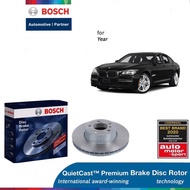 Bosch QuietCast™ Premium 0986AB6510 Front Disc Brake Rotor for BMW 7 Series E65/E66/E67/730/735/740