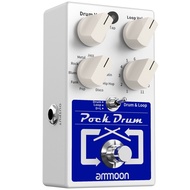 ammoon PockDrum Drum & Loop Guitar Effect Pedal 3 Modes 11 Drum Styles 11 Rhythm Types Built-in Loop