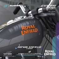 BLACKSERIES | Royal Enfield Cutting sticker | Royal Enfield Logo Sticker