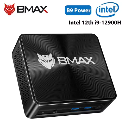 BMAX B9 Power Mini PC Intel Core i9-12900H 14 Cores Max 5.0GHz 24GB / 32GB RAM 1TB SSD WiFi 6 Blueto
