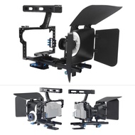 concon Haowecib DSLR Camera Cage Protable with Follow Focus and Matte Box for A7S A7 A7R A7RII A7SII
