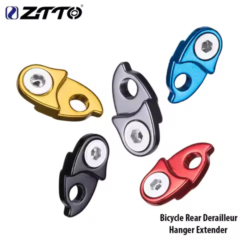 ZTTO Bike Rear Derailleur Hanger Extension Aluminum Extender MTB Road Bicycle Mountain Cycling Frame