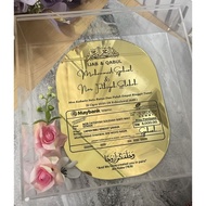 Plat perkahwinan, plat hantaran kawin dan desert table, plat penghargaan, plak birthday acrylic gold