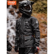 FEHER FEHER Motorcycle Cycling Jersey Four Seasons Tension Jersey Male Waterproof Motorcycle Winter 