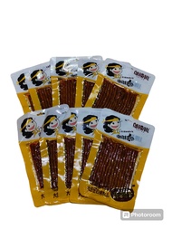 Halal Wulama Paket isi 10 pcs  Latiao snack Tendon 100 g  Latio Original