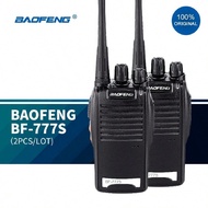 2 ชิ้น/ล็อต Baofeng BF-777S แบบพกพาวิทยุสองทาง UHF 400-470MHz 5W 1500mah Professional Walkie Talkies