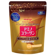 Meiji Amino Collagen Premium CoQ10 &amp; Rice Germ Extract for 28days เมจิ อะมิโน คอลลาเจน พรีเมี่ยม 196g.