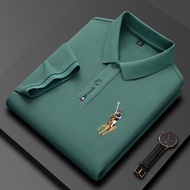 【READY STOCK】ProMan baju kolar polo lelaki Business Casual Paul T-shirt Lel Embroidered Short-sleeve