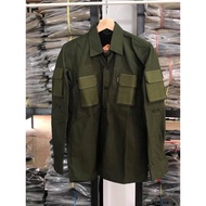 Baju Kemeja Tactical 511 Pria lapangan outdor hijau army