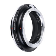 K&F Concept  Lens Adapter Ring  for  Fujifilm GFX Camera Mount, Compatible with Fujifilm GFX 50S, GF