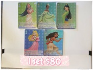 （買一送一）WSB Disney 廸士尼 R 卡 公主set