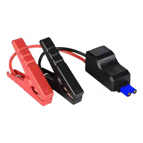 12V 400A Power Battery Clip Clamp Car Emergency Jump Starter Battery Clip Test Lead Clamp EC5 Plug C