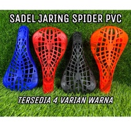 SPIDER BICYCLE SADDLES PVC SADDLES/S COLORED SPIDER SADDLES COLORED NET SEATS