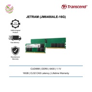 Transcend Ram JetRam DDR5 6400MHz (U-DIMM) 16GB (JM6400ALE-16G)