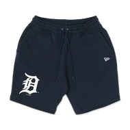 New Era กางเกงขาสั้น MLB ESSENTIAL DETRIOT TIGERS NAVY KNIT SHORTS
