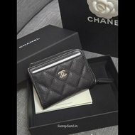 Chanel 香奈兒 25 新款 L拉鍊零錢包 卡包🈶購證