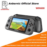 Anbernic Win600 3050e 5.94" Handheld Game Console Portable PC Mini Laptop NEW Win11 AMD Athlon Silve