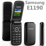 Original Samsung E1190 GSM 2G mobile phone Flip Bluetooth phone