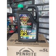 PENRITE ENVIRO+ 5W-30 5L Fully Synthetic