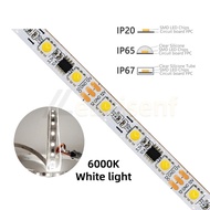 5050 WS2811ไฟเส้น LED 3000K 6000K ไฟส่องพิกเซล LED 12V 30/60 Les/ M ไฟที่อยู่ได้และตั้งโปรแกรมได้